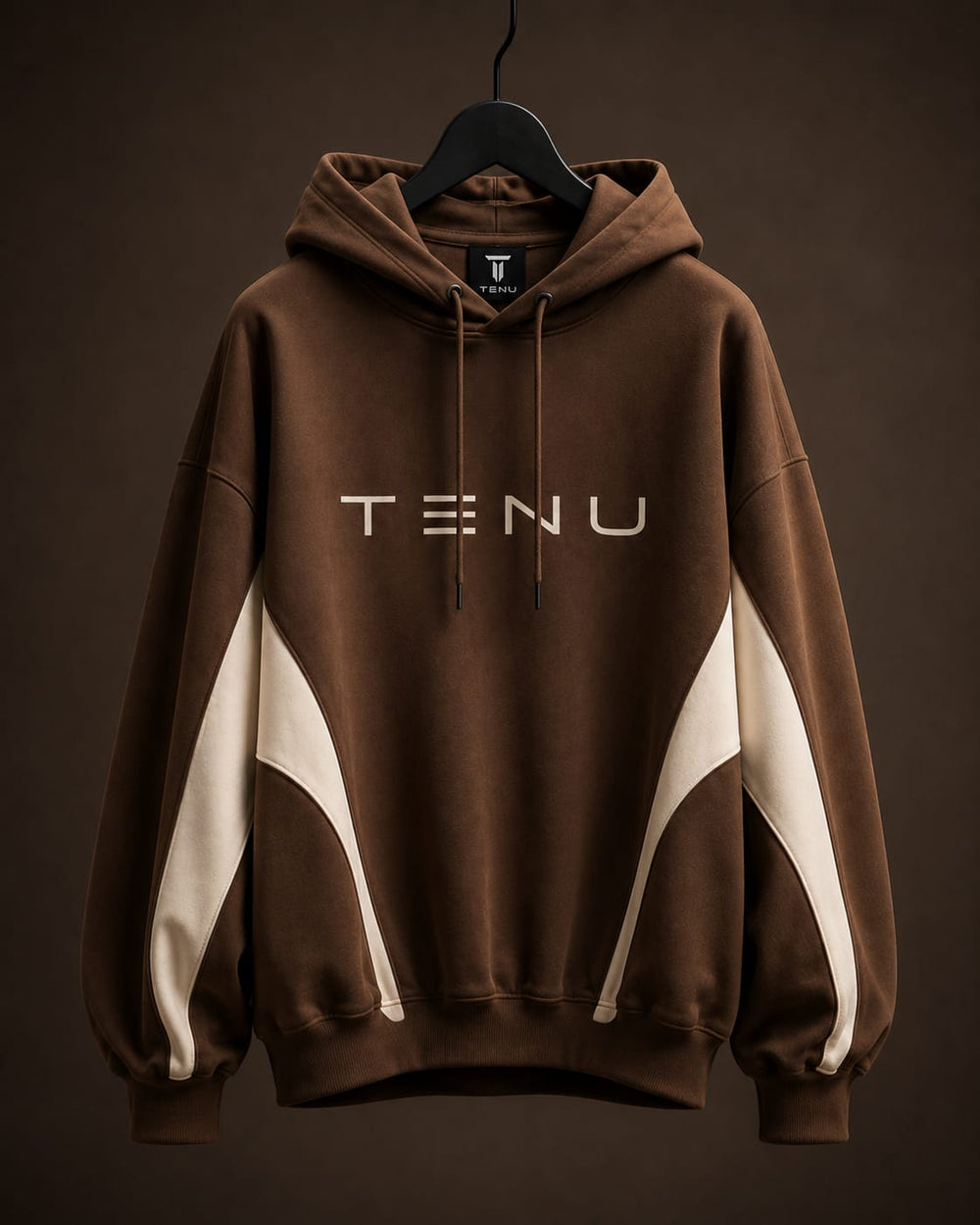 Brown Oversize Hoodie